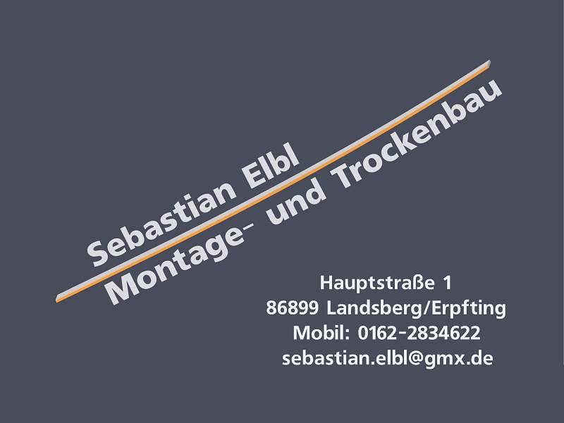 Sebastian Elbl Montage und Trockenbau